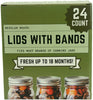 REGULAR CANNING LID/BAND SET  24/PK