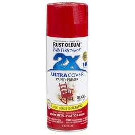 Painter's Touch 2X Spray Paint, Gloss Apple Red, 12-oz.