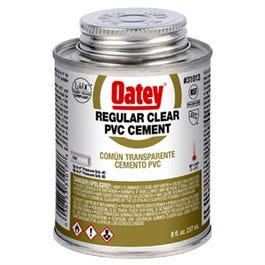 8-oz. Clear PVC Pipe Cement