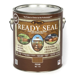 Ready Seal Exterior Wood Stain and Sealer -  Pecan, 1 Gallon