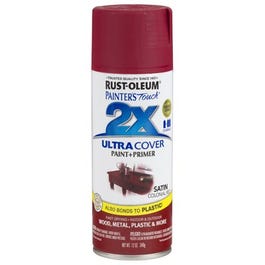 Painter's Touch 2X Spray Paint, Satin Colonial Red, 12-oz.