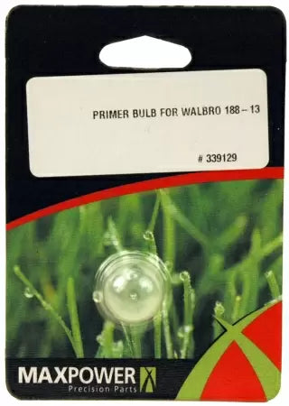 Maxpower 2 Cycle Replacement Primer Bulb For Walbro 188-13