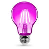 LED Light Bulb, Pink Filament, 3.6-Watt