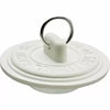 Plumb Pak Drain Stoppers 1-13/8. Duo Fit White Rubber