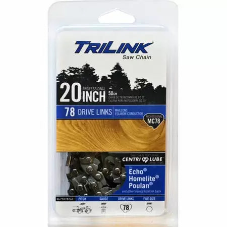 Trilink Saw Chain  20 in. .325 MC78 Chisel Saw Chain