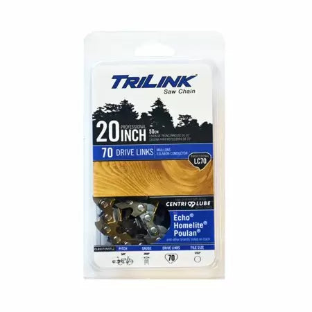 Trilink Saw Chain 20 Saw Chain - 70 Drive Links