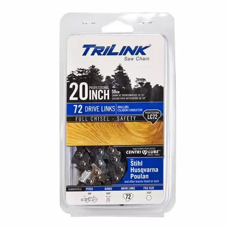 Trilink Saw Chain  20 Inch Saw Chain  - 0.050 in. - 72 Drive Links