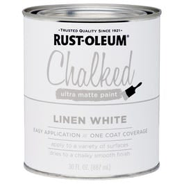 Chalked Paint, White, 30-oz.