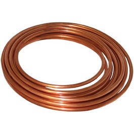 Copper Refrigerator Tube, 0.375-In. x 10-Ft.