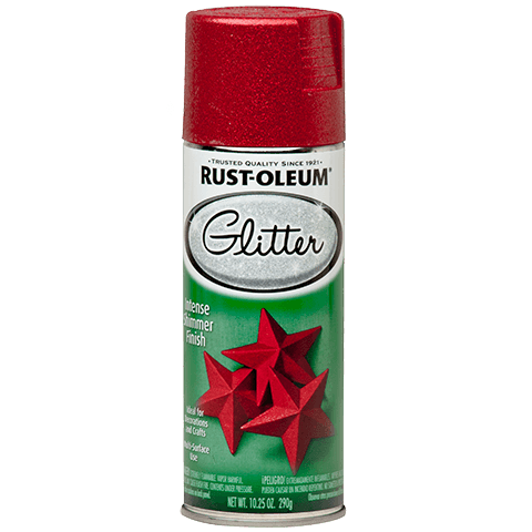 Rust-Oleum® Glitter Spray Paint Red