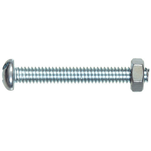 Hillman Group Round-Head Combo Stove Bolts With Nuts