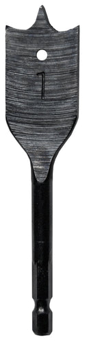 Century Drill And Tool Stubby Lazer Spade 1 X 4″ Power Drive Shank 1/4″