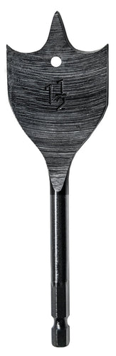 Century Drill And Tool Stubby Lazer Spade 1-1/2 X 4″ Power Drive Shank 1/4″