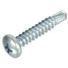 Pan-Head Drill Screws, Zinc, 8-18 x 3/4-In., 100-Pk.