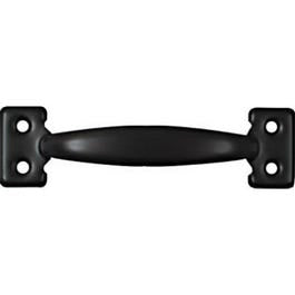 Door/Drawer Pull, Satin Black, 5.75-In.