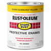 Rust-Oleum® Protective Enamel Brush-On Paint Gloss Sunburst Yellow