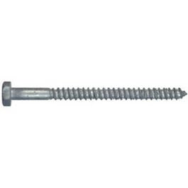 Galvanized Lag Bolt, .25 x 1.5-In., 100-Ct.