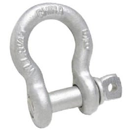 Galvanized Screw Pin Anchor Shackle, 0.75-In.