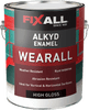 FixAll Wearall Alkyd Enamel High-Gloss Green - 1 Gallon