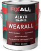 FixAll Wearall Alkyd Enamel High-Gloss Medium Base - 1 Gallon