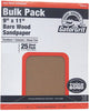 9X11 GARNET C-WT 120 BULK SANDPAPER