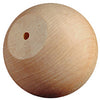 ROUND WOOD KNOB 1 1/2 IN 2/PK