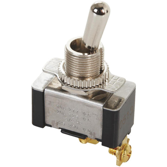 Gardner Bender Heavy-Duty SPST 2-Screw Toggle Switch