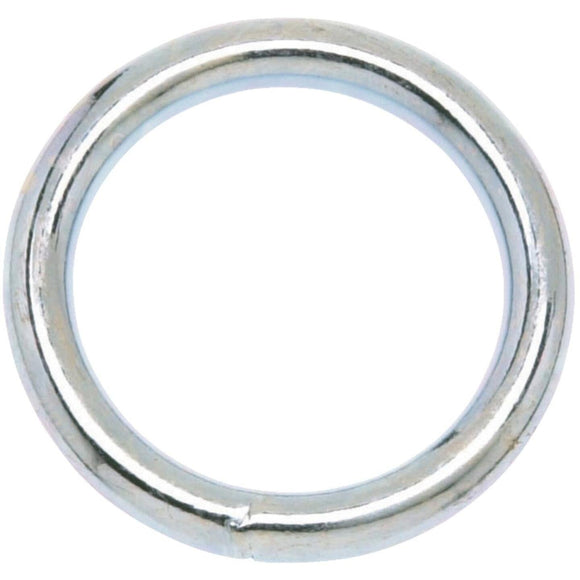 Campbell 2 In. Nickel-Plated Welded Metal Ring
