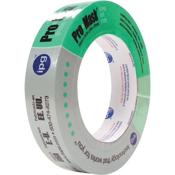 IPG ProMask Green 0.94 In. x 60 Yd. Professional Green Painter's Grade Masking Tape