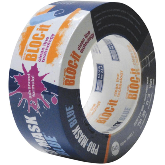 IPG ProMask Blue 1.88 In. x 60 Yd. Bloc-It Masking Tape
