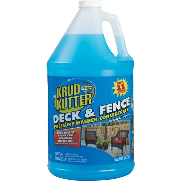 Krud Kutter Deck & Fence 1 Gal. Pressure Washer Concentrate Cleaner