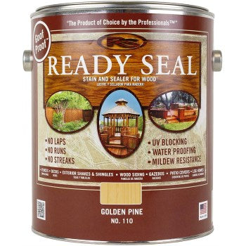 Ready Seal 110 Ready Seal Wood Stain and Sealant, Pine ~ Gallon