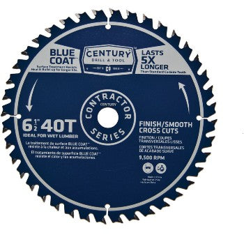Century Drill & Tool 10268 6-1/2 40t Cont Blade