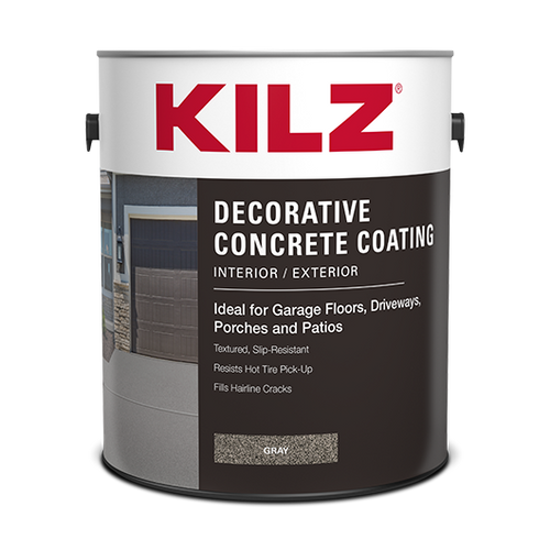 Masterchem Decorative Concrete Coating 1 Gallon Gray